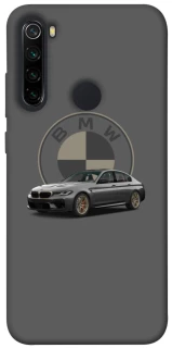 Чохол на Xiaomi Redmi Note 8 BMW grey v2 фото 1 з 1
