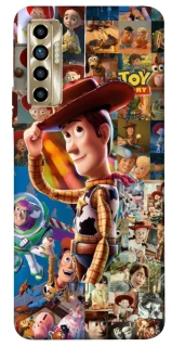 Чехол на TECNO Camon 17P Toy Story ver.3 фото 1 из 1