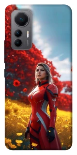 Чехол на Xiaomi 12 Lite Cyber space girl ver.5 фото 1 из 1