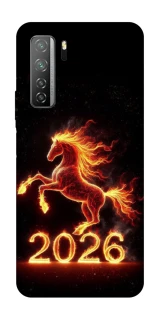 Чехол на Huawei Nova 7 SE Red Fire Horse ver.1 фото 1 из 1
