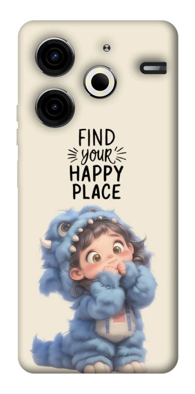 Чохол на TECNO Pova 6 Neo (LI6) Happy Place фото 1 з 1