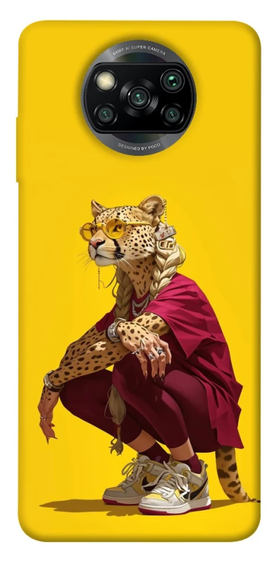 Чехол на Xiaomi Poco X3 NFC / Poco X3 Pro Ягуар фото 1 из 1