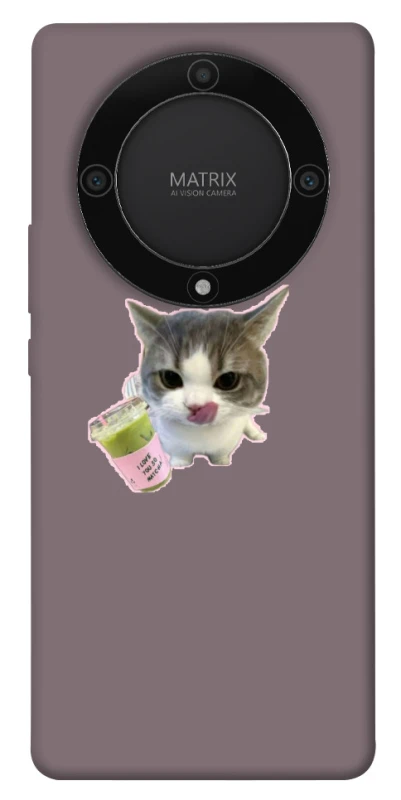 Чохол на Huawei Magic5 Lite cat matcha фото 1 з 1