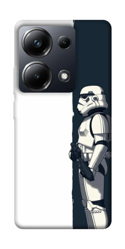 Чохол на Xiaomi Poco M6 Pro 4G Star Wars stormtrooper фото 1 з 1