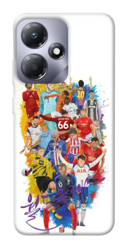 Чохол на Infinix Hot 30i Football Abstract v2 фото 1 з 1