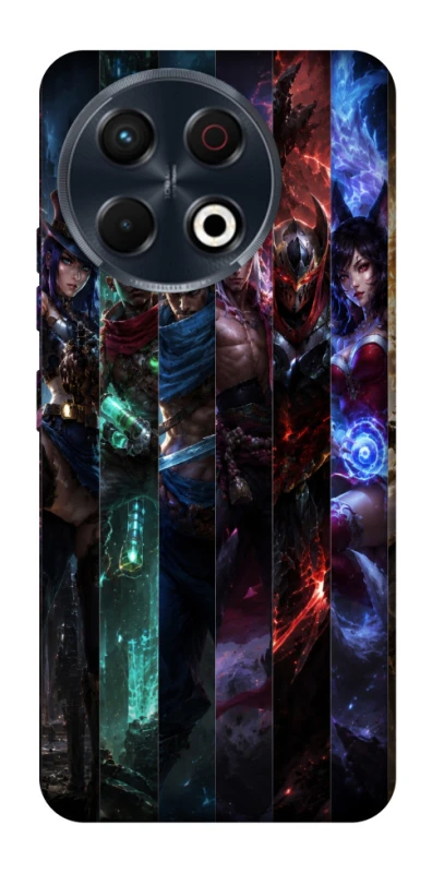 Чохол на TECNO Spark 30 Pro (KL7) League of Legends ver.2 фото 1 з 1