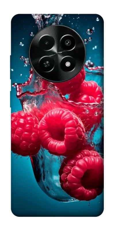 Чехол на Realme Narzo 70x Малинка в воде фото 1 из 1