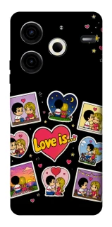 Чехол на TECNO Pova 6 Neo (LI6) Love is ver.2 фото 1 из 1