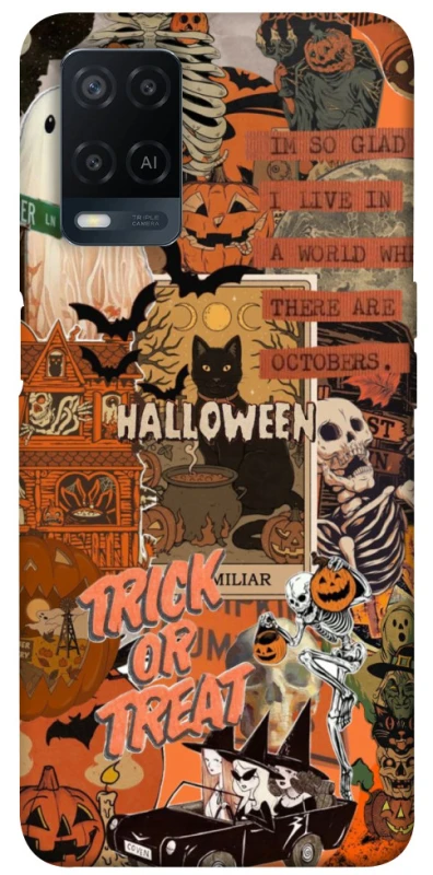 Чохол на Oppo A54 4G Halloween Style ver.3 фото 1 з 1