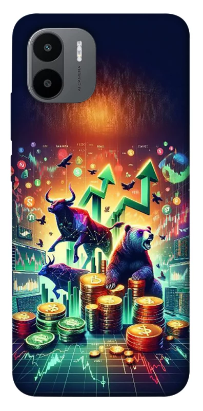 Чохол на Xiaomi Redmi A1+ / Poco C50 / A2+ Crypto market фото 1 з 1