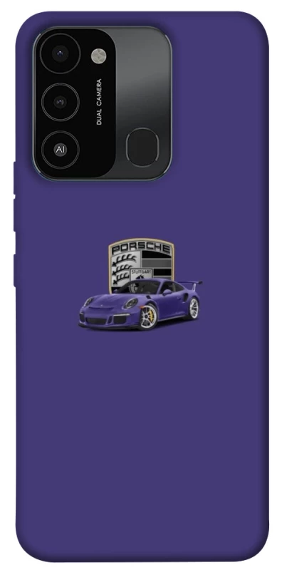 Чехол на TECNO Spark 8C Porsche purple фото 1 из 1