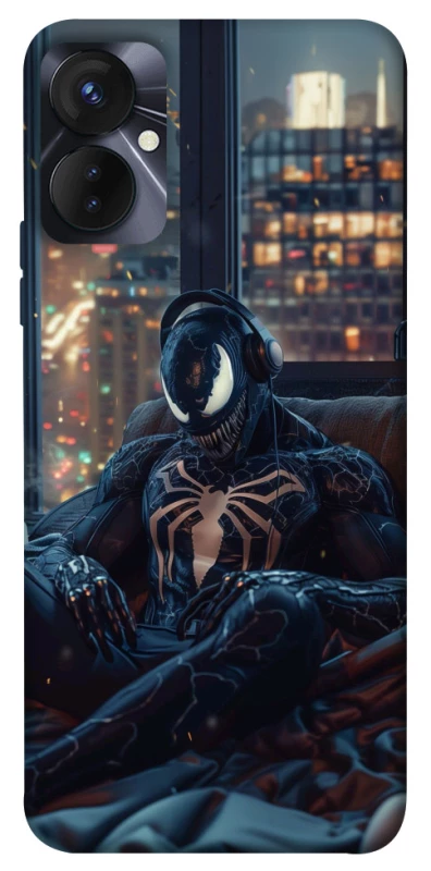 Чехол на TECNO Spark 9 Pro Venom earphones фото 1 из 1