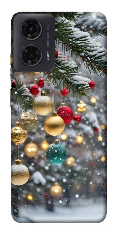 Чохол на Motorola Moto G04 Новорічний v48 фото 1 з 1