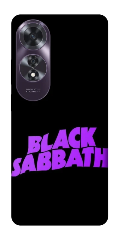 Чохол на Oppo A60 Black Sabbath logo ver.1 фото 1 з 1
