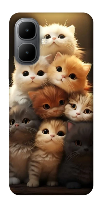 Чехол на Infinix Smart 10 Чехол Kittie Love v2 фото 1 из 1