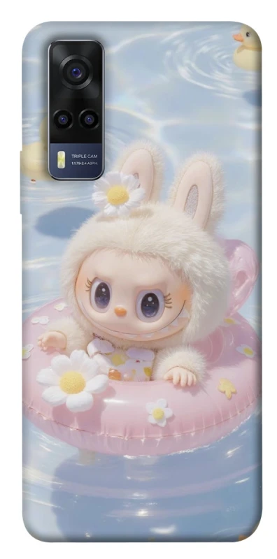 Чохол на Vivo Y53s Labubu swimming фото 1 з 1
