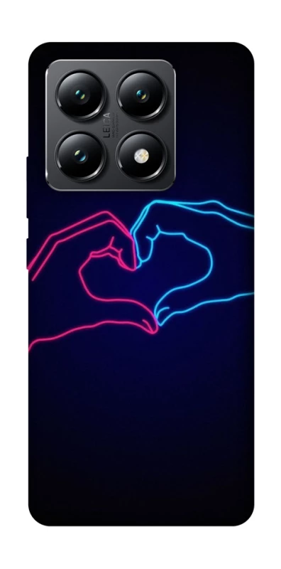 Чохол на Xiaomi 14T Neon love фото 1 з 1