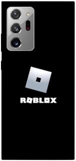 Чехол на Samsung Galaxy Note 20 Ultra Roblox logo black фото 1 из 1