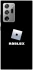 Чохол на Samsung Galaxy Note 20 Ultra Roblox logo black фото 1 з 1