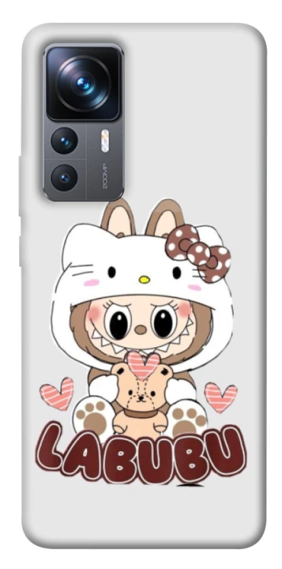 Чохол на Xiaomi 12T / 12T Pro Hello Kitty Labubu фото 1 з 1