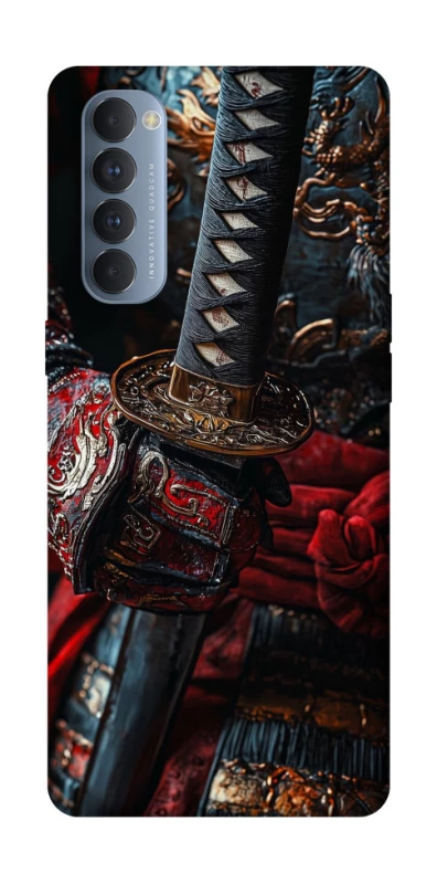 Чехол на Oppo Reno 4 Pro samurai фото 1 из 1