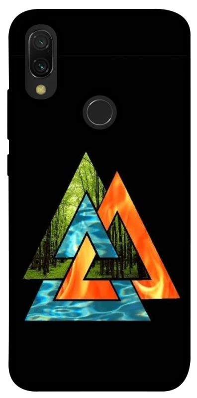 Чехол на Xiaomi Redmi 7 Валькнут v4 фото 1 из 1