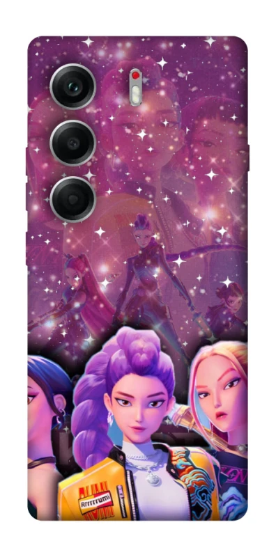 Чохол на Tecno Camon 40 k-pop demon hunters v6 фото 1 з 1