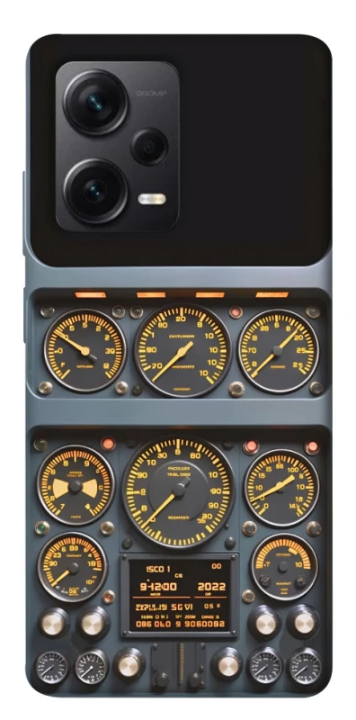 Чохол на Xiaomi Redmi Note 12 Pro 5G Airplane instrument panel фото 1 з 1