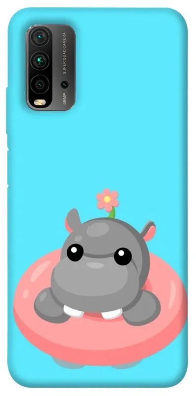 Чохол на Xiaomi Redmi 9T Adopt Me Hippo Floatie фото 1 з 1