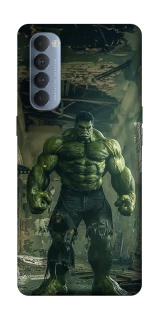 Чохол на Oppo Reno 4 Pro Angry Hulk фото 1 з 1