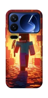 Чохол на Xiaomi Poco F7 Ultra Minecraft adventure фото 1 з 1
