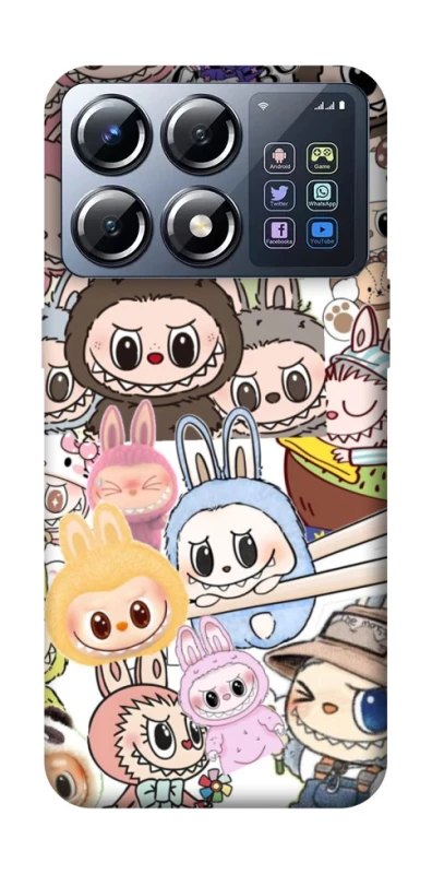 Чохол на Xiaomi POCO X8 Pro All Labubus фото 1 з 1