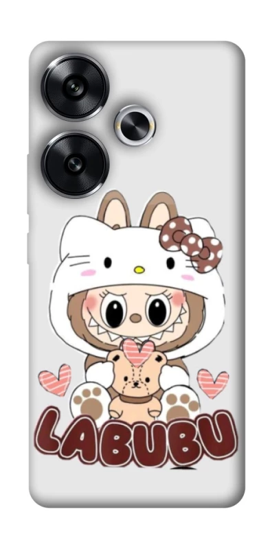 Чохол на Xiaomi Poco F6 Hello Kitty Labubu фото 1 з 1