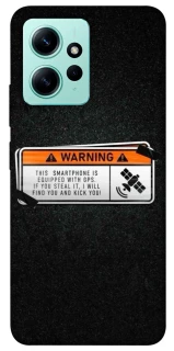 Чохол на Xiaomi Redmi Note 12 4G Warning фото 1 з 1