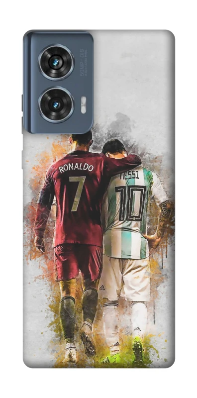 Чохол на Motorola Edge 50 Ronaldo та Messi фото 1 з 1