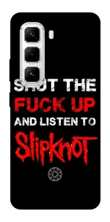 Чехол на Infinix Hot 50 Pro Slipknot vibes фото 1 Чехол на Infinix Hot 50 Pro Slipknot vibes фото 1 из 1