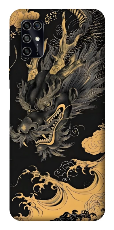 Чохол на ZTE Blade V2020 Smart gold dragon фото 1 з 1