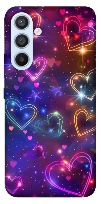 Чохол на Samsung Galaxy A54 5G Drawn hearts фото 1 з 1