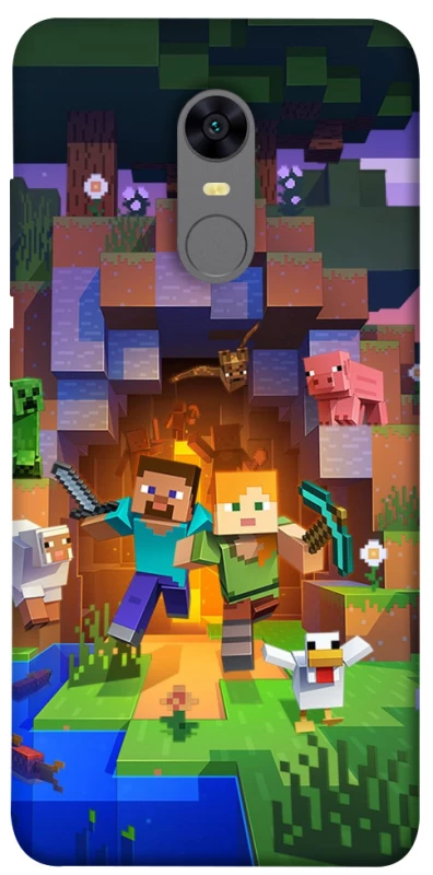 Чохол на Xiaomi Redmi 5 Plus / Redmi Note 5 (Single Camera) Minecraft game фото 1 з 1
