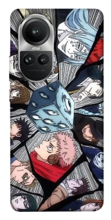 Чехол на Oppo Reno 10 jujutsu kaisen v4 фото 1 из 1