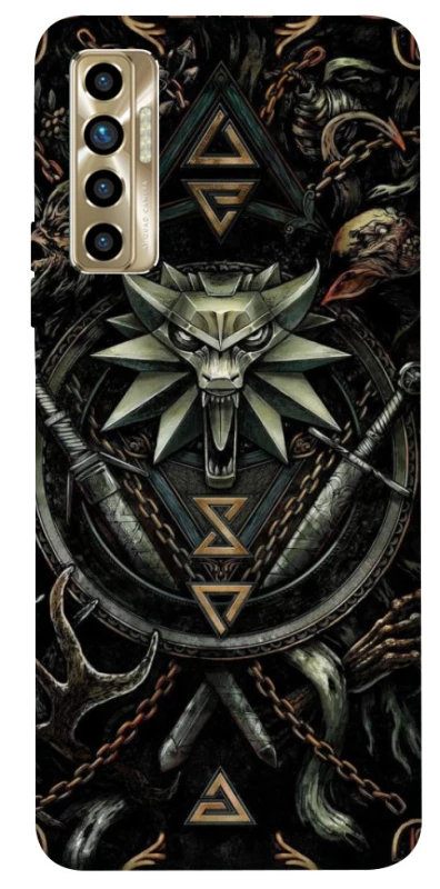 Чехол на TECNO Camon 17P Ведьмак фото 1 из 1