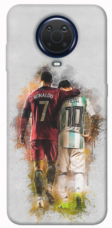 Чохол на Nokia G20 / G10 / 6.3 Ronaldo та Messi фото 1 з 1