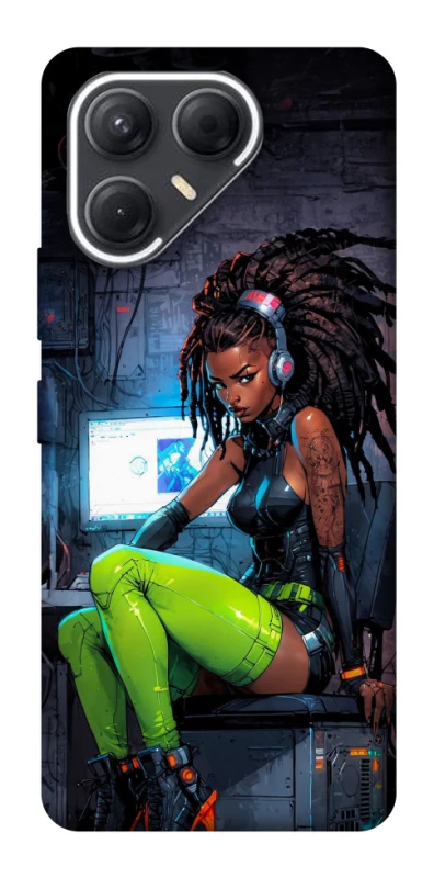 Чохол на TECNO Pova 7 Cyber girl фото 1 з 1