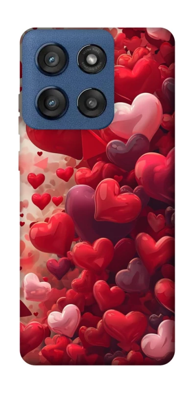 Чохол на Motorola Edge 60 Stylus Many hearts фото 1 з 1