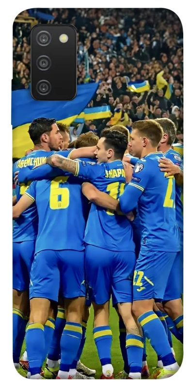 Чехол на Samsung Galaxy A03s Сборная Украины v3 фото 1 из 1