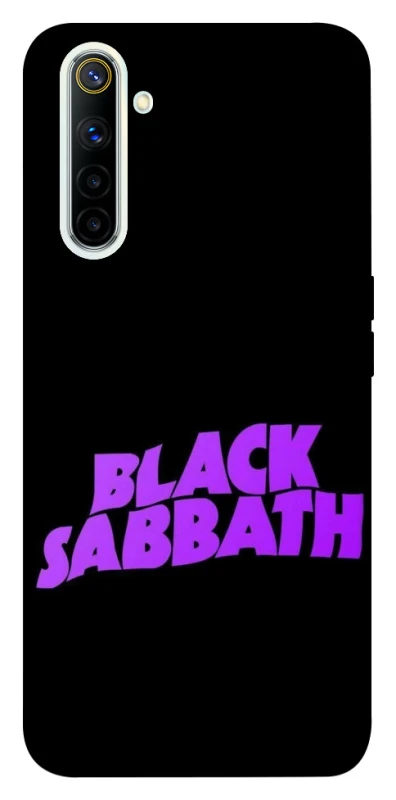 Чохол на Realme 6 Black Sabbath logo ver.1 фото 1 Чохол на Realme 6 Black Sabbath logo ver.1 фото 1 з 1