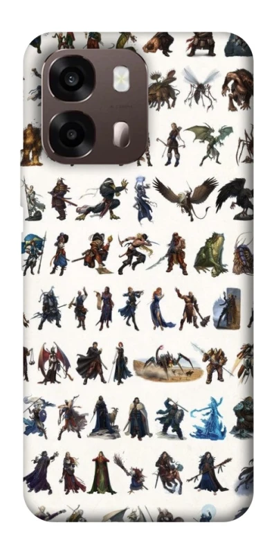 Чехол на Oppo A6 Character Selection фото 2 из 2