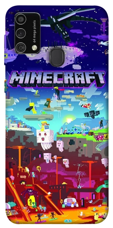 Чохол на Samsung Galaxy M21s Minecraft world фото 1 з 1