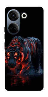Чохол на TECNO Camon 20 Pro (CK7n) fire tiger фото 1 з 1