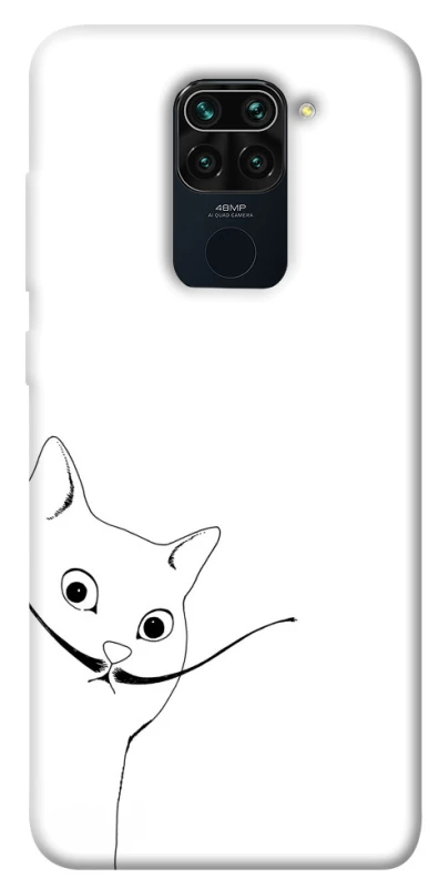 Чехол на Xiaomi Redmi Note 9 / Redmi 10X Кот Дали фото 1 из 1
